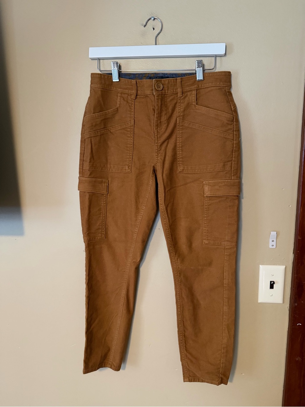 Prana Nikit Cargo Pants in Brown Classic Utility Style - Picture 2 of 9